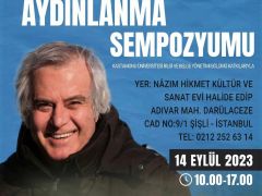 NÂZIM HİKMET KÜLTÜR VE SANAT VAKFI’NIN DÜZENLEDİĞİ “TARIK AKAN TOPLANTILARI”NIN 4’ÜNCÜSÜ 14 EYLÜL’DE, “AYDINLANMA” KONUSUYLA YAPILACAK