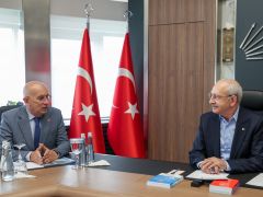 KILIÇDAROĞLU, CHP ANKARA İL BAŞKANI ERKOL VE YÖNETİMİ İLE BİR ARAYA GELDİ