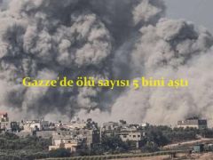 Gazze’de ölü sayısı 5 bini aştı