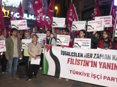TİP , İSRAİL’İN FİLİSTİN’E YÖNELİK SALDIRILARINI PROTESTO ETTİ