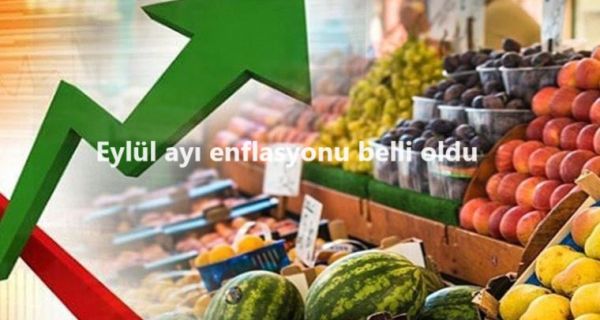 Eylül ayı enflasyonu belli oldu