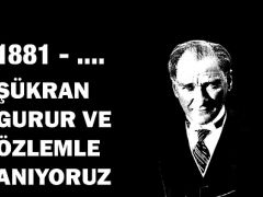 Türkiye Ata’sını andı… Saat 9’u 5 geçe hayat durdu