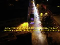 SON 4 GÜNDE “ÇEMBER OPERASYONLARI” KAPSAMINDA ARAMA KAYDI BULUNAN 5 BİN 309 KİŞİ YAKALANDI