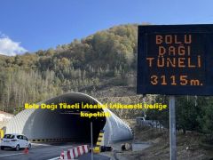 Bolu Dağı Tüneli İstanbul istikameti trafiğe kapatıldı
