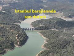 İstanbul barajlarındaki doluluk oranı düşüyor….