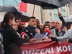 CHP İSTANBUL İL BAŞKANLIĞI YARGITAY 3. CEZA DAİRESİ’NİN KARARININ ARDINDAN İSTANBUL ADLİYESİ’NDE EYLEM BAŞLATTI.