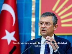 Büyük, güçlü ve zengin Türkiye için baba evi sizleri bekliyor…