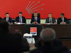 CHP GENEL BAŞKANI ÖZGÜR ÖZEL İL BAŞKANLARI TOPLANTISINA BAŞKANLIK ETTİ