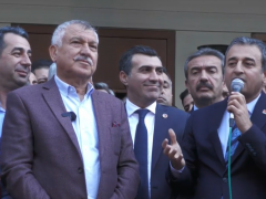 “BİZİM BELEDİYELERİMİZDE KANUNA AYKIRI BİR ŞEY ASLA OLMAZ. BİZ, BİRİLERİNE PARA KAZANDIRMAK NİYETİYLE BURAYA GELMEDİK”