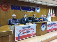 “ASGARİ ÜCRET SADECE ASGARİ ÜCRET ALANLARIN MESELESİ DEĞİLDİR. ASGARİ ÜCRET İŞÇİ SINIFININ MESELESİDİR, MİLYONLARIN MESELESİDİR, MEMLEKET MESELESİDİR”