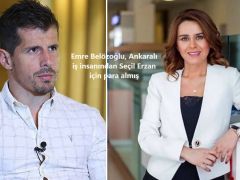 Emre Belözoğlu, Ankaralı iş insanından Seçil Erzan için para almış