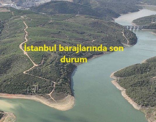 İstanbul’da barajların doluluk oranında son durum