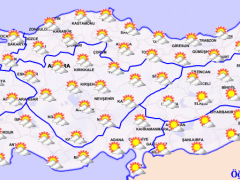 Meteoroloji’den sağanak yağış uyarısı…