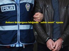 Ankara’da kargocu kılığında “sahte senet” oyunu