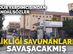 Bursa Atatürk Mesleki ve Teknik Anadolu Lisesi Müdür Yardımcısından skandal sözler