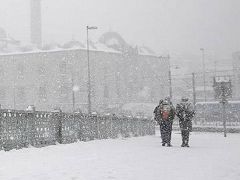 İstanbul’a kar yağışı geliyor