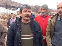 Hekimhan’a Bağlı Başkavak Mahallesi’nde Konteyner Verilmeden Yıkım Başladı