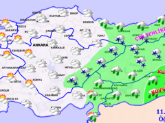 Meteoroloji’den 7 il için sarı ve turuncu kodlu uyarı