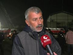 “SABAH İŞÇİ ARKADAŞLAR ÇATLAKLARI GÖRMÜŞ AMİRLERİNİ UYARMIŞLAR. BİR KAÇ KÜÇÜK TAŞERON ÇALIŞANLARINI ÇEKMİŞ BÖLGEDEN AMA ÇALIŞMA DEVAM ETMİŞ”