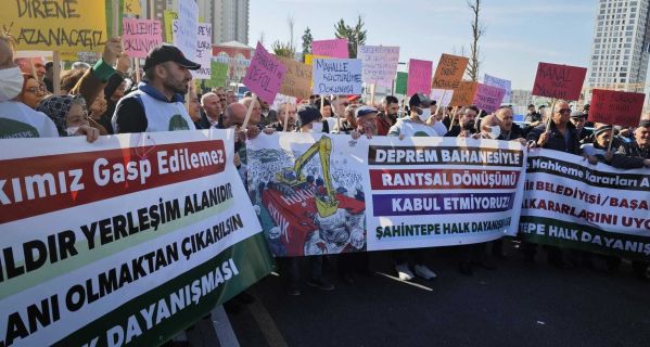 ŞAHİNTEPELİLERDEN AKP’Lİ BAŞAKŞEHİR BELEDİYESİ’NE ‘REZERV ALAN’ TEPKİSİ