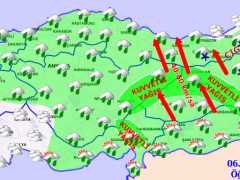 Meteoroloji Genel Müdürlüğü 4 Mart hava durumu raporunu paylaştı