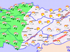 Meteoroloji’den  sağanak uyarısı