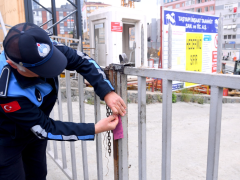 Şişli’nin ‘Kanal İstanbul’u mühürlendi