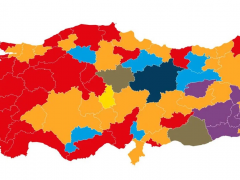 CHP ile AKP’nin Kazandığı İller