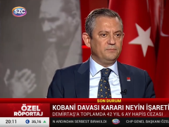 ÖZGÜR ÖZEL, KOBANİ DAVASI’NI DEĞERLENDİRDİ: “BU DAVA SİYASİ BİR DAVADIR