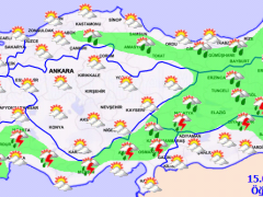 Meteoroloji’den gök gürültülü sağanak uyarısı