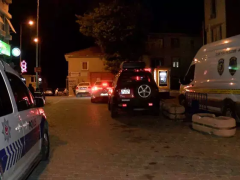 Büyükçekmece’de kar maskeli kişilerden apartmanda silahlı saldırı