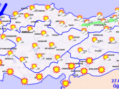 Meteoroloji’den kuvvetli rüzgar ve yağış uyarısı