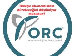 ORC’nin anketi : “Türkiye ekonomisinin düzeleceğini düşünüyor musunuz?”