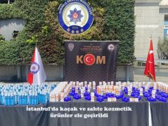 İstanbul’da kaçak ve sahte kozmetik ürünler ele geçirildi