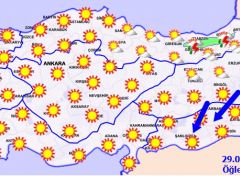 Meteoroloji’den gök gürültülü sağanak yağış  uyarısı