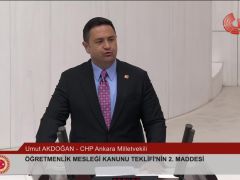 Umut Akdoğan:”Atatürk’ün isminin, burada çıkartılmasına müsaade edersek yarın Anayasa’ya sarkarsınız”