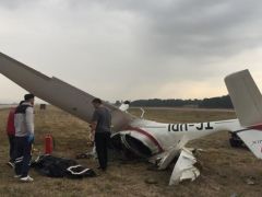 Bursa’da eğitim uçağı düştü…