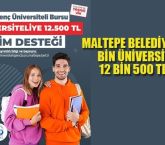 Maltepe Belediyesi’nden bin üniversiteliye aylık 1250 lira burs