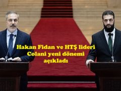 Hakan Fidan ve HTŞ lideri Colani yeni dönemi açıkladı…