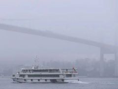 İstanbul’da vapur seferlerine hava muhalefeti engeli