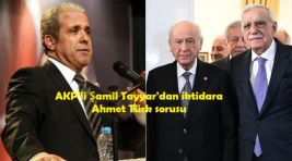 AKP’li Şamil Tayyar’dan iktidara Ahmet Türk sorusu