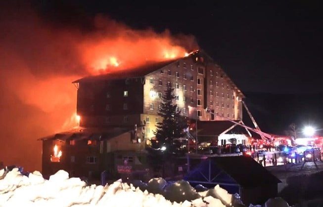 Kartalkaya otel yangını faciasında bir kişi gözaltına alındı