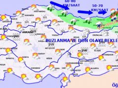 Meteoroloji’den sarı kodlu uyarı