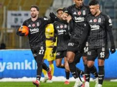 Beşiktaş Eyüpspor’u 3-1’lik skorla geçti…