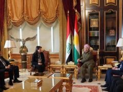 DEM’liler Barzani’yle görüştü…