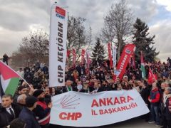 CHP’den ‘Filistin’e Destek’ Yürüyüşü
