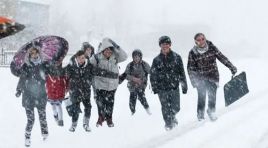 Kar yağışı ve olumsuz hava koşulları nedeniyle 56 ilde eğitime ara verildi