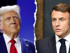 Macron, Trump’a , ‘Putin’e karşı zayıf olamazsın’