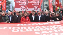 DİSK’ten Saraçhane’ye yürüyüş…