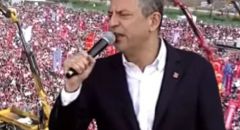 Özgür Özel,”Emekçiler hangi meydandaysa o meydanda onlarla kucaklaşacağız!